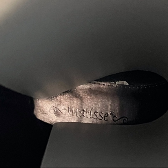 Matisse sz 8 RIO Grande black leather tall heeled riding western boots - Picture 13 of 16